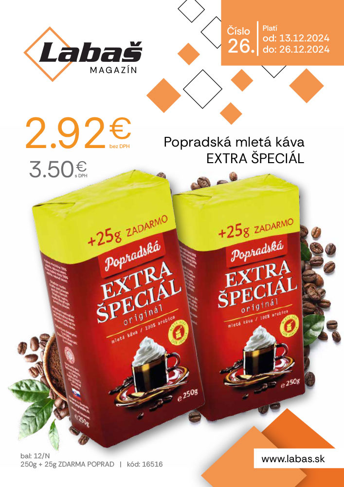 Labaš magazín | LABAŠ, s.r.o. | Potraviny Labaš, s.r.o.