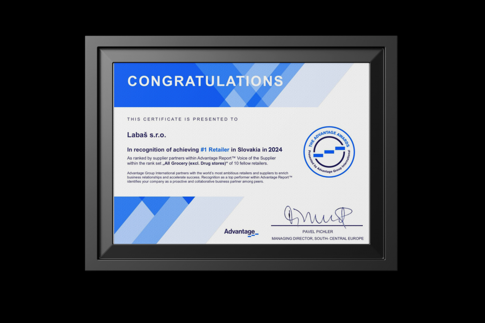 1.miesto v prieskume