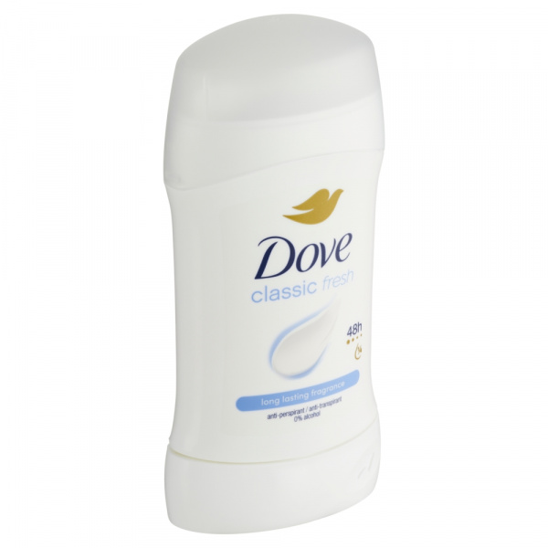 ANTIPERSPIRANT TUHÝ DOVE 50ml STICK CLASSIC FRESH DÁMSKY ANTIPERSPIRANT TUHÝ DOVE 50ml STICK CLASSIC FRESH DÁMSKY
