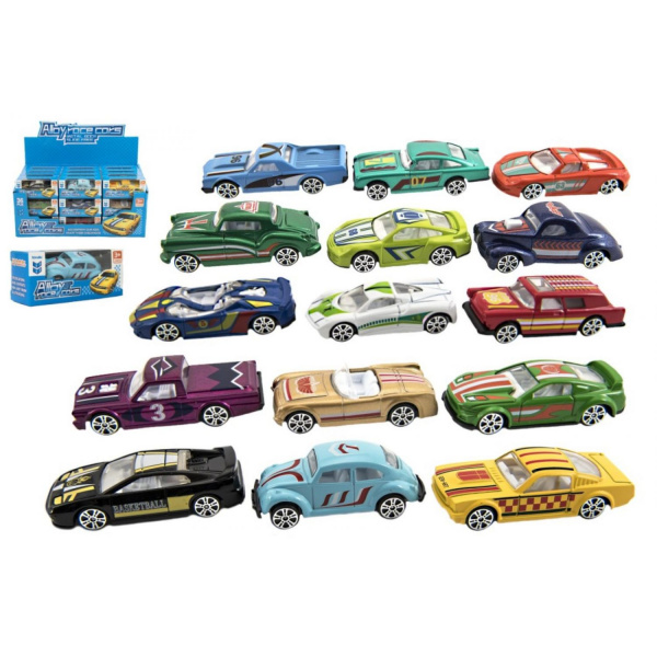 AUTO MINI KOV/PLAST 6cm KRABIČKA