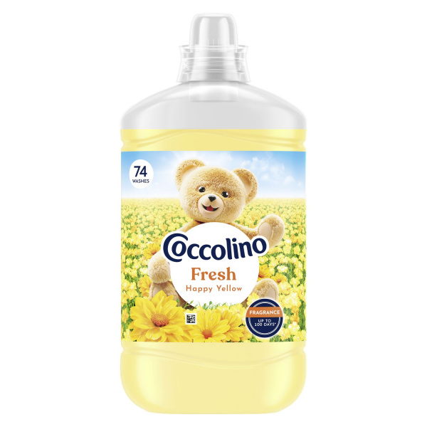 AVIVÁŽ COCCOLINO FRESH & SOFT 1702ml 74PD HAPPY YELLOW