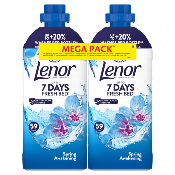 AVIVÁŽ LENOR SPRING AWAKENING 2x1239ml MEGA PACK 2x59PD AVIVÁŽ LENOR SPRING AWAKENING 2x1239ml MEGA PACK 2x59PD