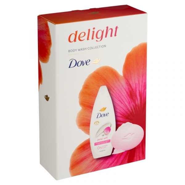 BALÍČEK DARČ. DOVE PETAL SOFT /SPRCH. GÉL 250ml + MYDLO 90g/