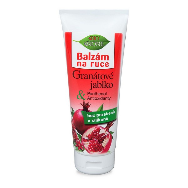 BALZAM NA RUKY BIO GRANÁTOVÉ JABLKO 205ml BIO BIONE BALZAM NA RUKY BIO GRANÁTOVÉ JABLKO 205ml BIO BIONE