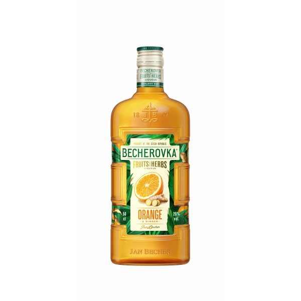 BECHEROVKA ORANGE-GINGER 20% 0.5l
