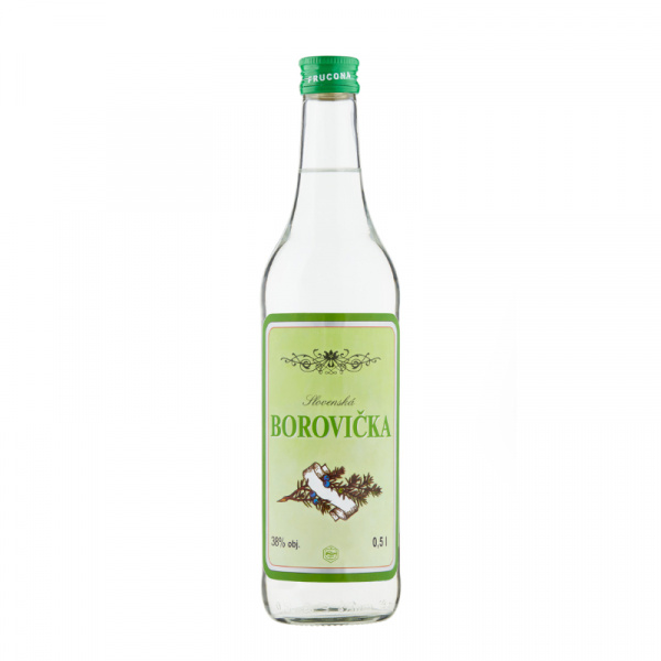 BOROVIČKA SLOVENSKÁ 38% 0.5l FRUCONA