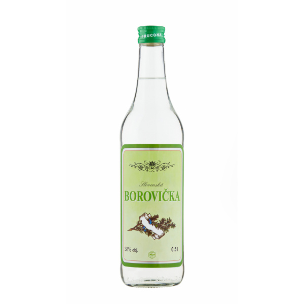 BOROVIČKA SLOVENSKÁ 38% 0.5l FRUCONA