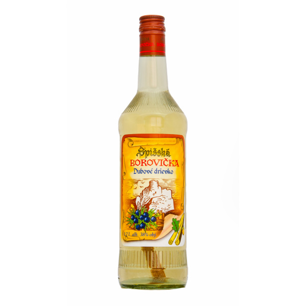 BOROVIČKA SPIŠSKÁ DUBOVÉ DRIEVKO 38% 0.7l FRUCONA