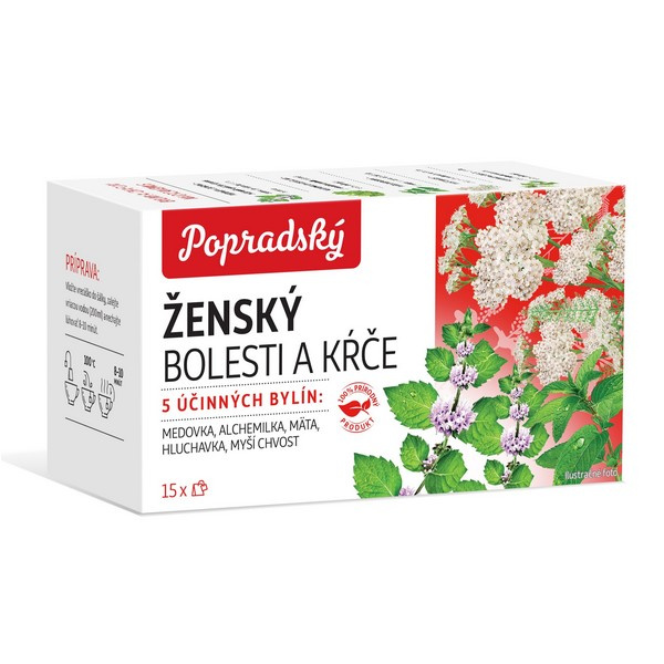 ČAJ BYLINNÝ PRE ŽENY 22,5g POPRAD