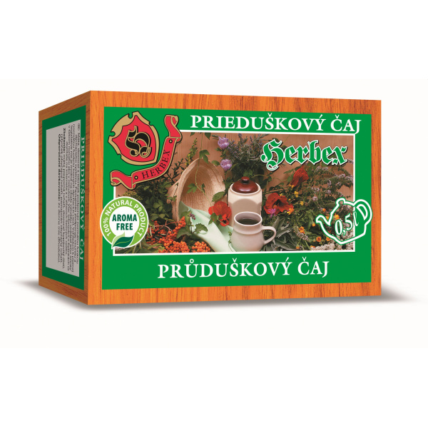 ČAJ BYLINNÝ PRIEDUŠKOVÝ 60g HERBEX ČAJ BYLINNÝ PRIEDUŠKOVÝ 60g HERBEX