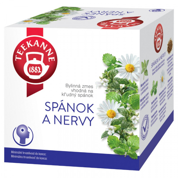 ČAJ BYLINNÝ SPÁNOK A NERVY 20g HB TEEKANNE