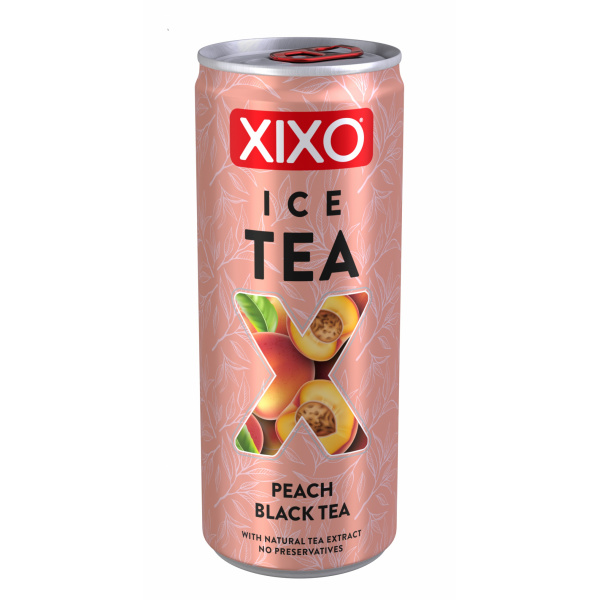 ČAJ ĽADOVÝ XIXO BROSKYŇA 0.25l PLECH VRATNÝ OBAL