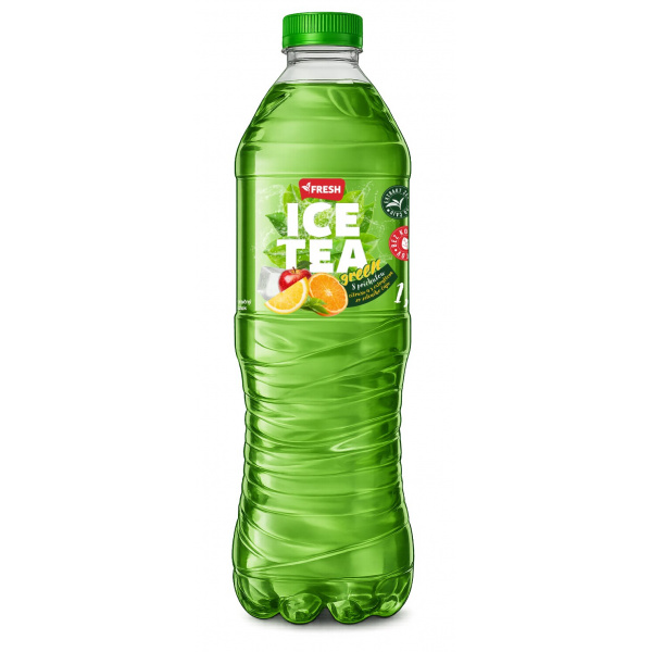 ČAJ ĽADOVÝ ZELENÝ CITRUS 1.5l PET FRESH VRATNÝ OBAL