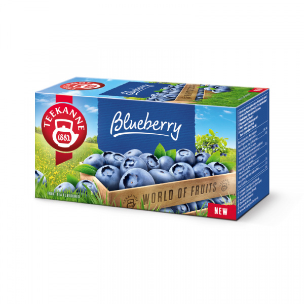 ČAJ OVOCNO-BYLINNÝ BLUEBERRY 45g HB TEEKANNE