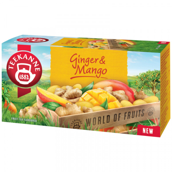ČAJ OVOCNO-BYLINNÝ GINGER MANGO 35g HB TEEKANNE
