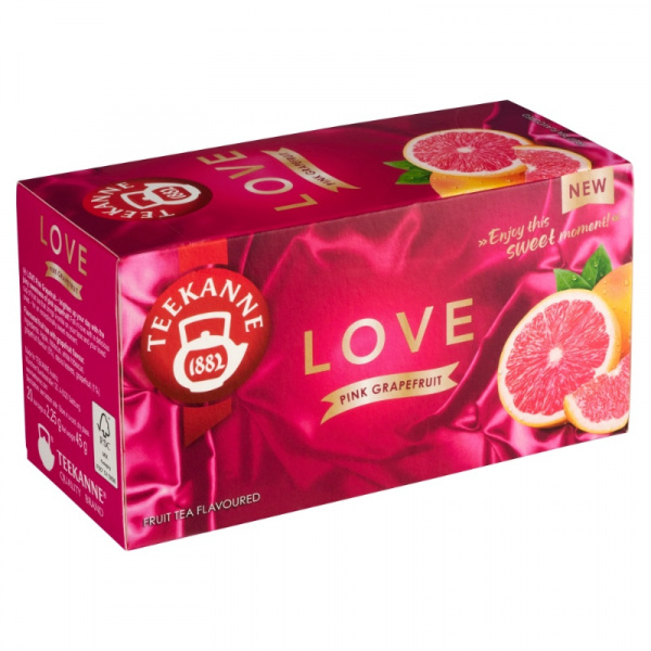 ČAJ OVOCNO-BYLINNÝ LOVE GRAPEFRUIT 45g HB TEEKANNE