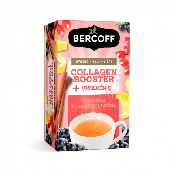 ČAJ OVOCNÝ COLAGEN BOOSTER+VITAMÍN C 24g BERCOFF KLEMBER ČAJ OVOCNÝ COLAGEN BOOSTER+VITAMÍN C 24g BERCOFF KLEMBER