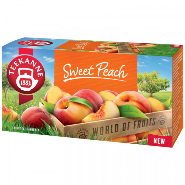 ČAJ OVOCNÝ SWEET PEACH 45g TEEKANNE