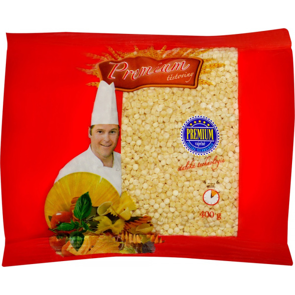 CESTOVINY  BEZVAJEČNÉ 400g PREMIUM