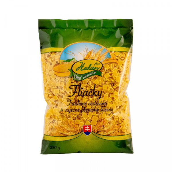 CESTOVINY FLIAČKY 250g HEDAN PLUS 4-VAJEČNÉ
