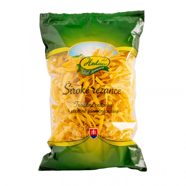 CESTOVINY REZANCE ŠIROKÉ 250g HEDAN PLUS 4-VAJEČNÉ