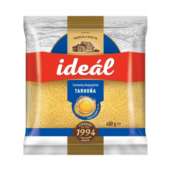CESTOVINY TARHOŇA DVOJVAJEČNÉ 400g IDEÁL