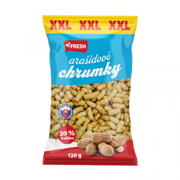 CHRUMKY ARAŠIDOVÉ XXL 130g FRESH