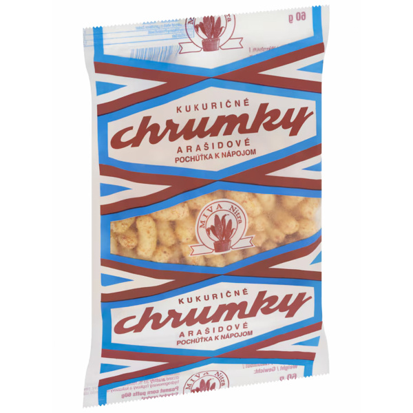 CHRUMKY KUKURIČNÉ ARAŠIDOVÉ 60g MIVA