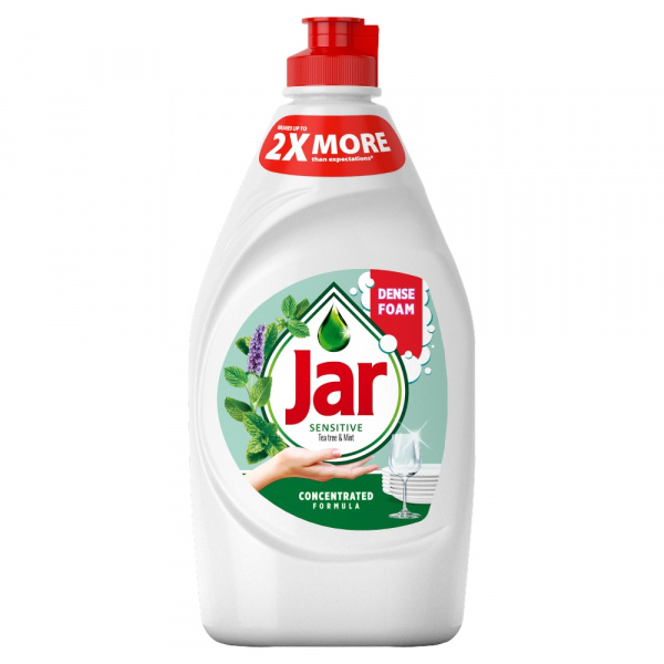 ČISTIACI PROSTRIEDOK NA RIAD JAR SENSITIVE TEA TREE&MINTE 450ml