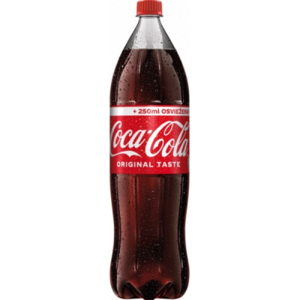 COCA COLA ZERO 1.25l PET VRATNÝ OBAL