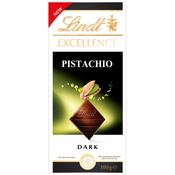 ČOKOLÁDA EXCELLENCE DARK PISTACHIO 100g LINDT ČOKOLÁDA EXCELLENCE DARK PISTACHIO 100g LINDT