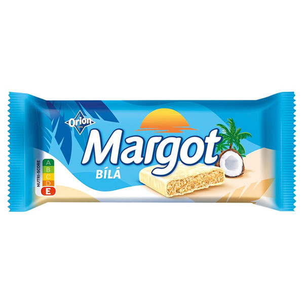 ČOKOLÁDA MARGOT BIELA S KOKOSOM 80g ORION