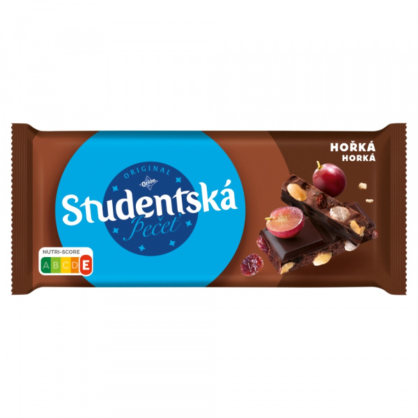 ČOKOLÁDA ŠTUDENTSKÁ PEČAŤ HORKÁ 170g  