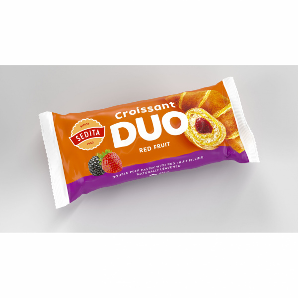 CROISSANT SEDITA DUO ČERVENÉ OVOCIE 50g