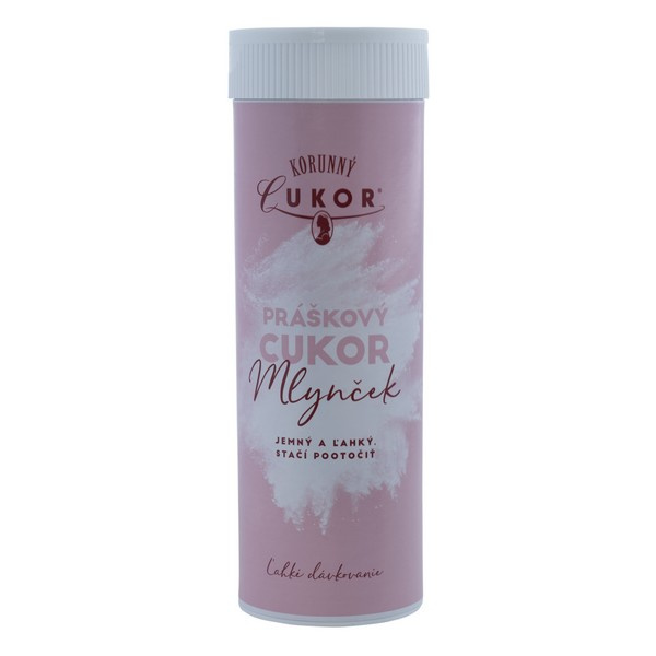 CUKOR PRÁŠKOVÝ 250g MLYNČEK KORUNNÝ CUKOR PRÁŠKOVÝ 250g MLYNČEK KORUNNÝ