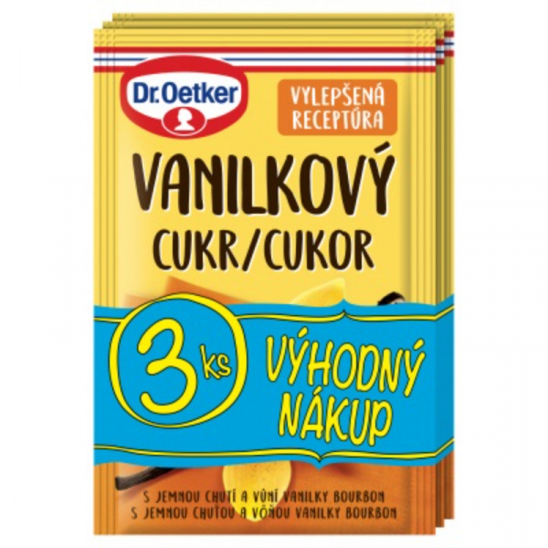 CUKOR VANILKOVÝ 3ks OETKER