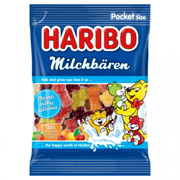 CUKRÍKY MILCHBÄREN 85g HARIBO
