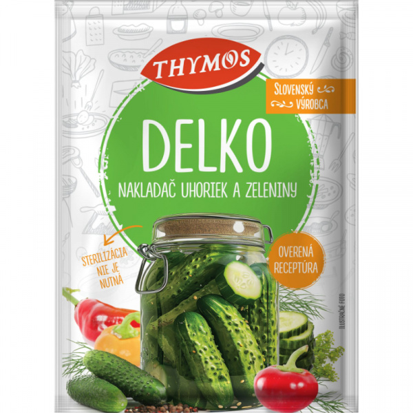 DELKO PRÍPRAVOK NA UHORKY 100g THYMOS DELKO PRÍPRAVOK NA UHORKY 100g THYMOS