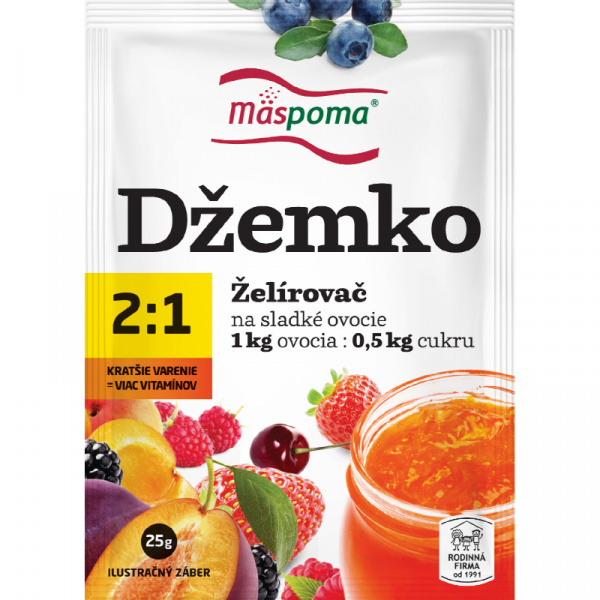 DŽEMKO 2:1 25g ŽELÍROVAČ MÄSPOMA