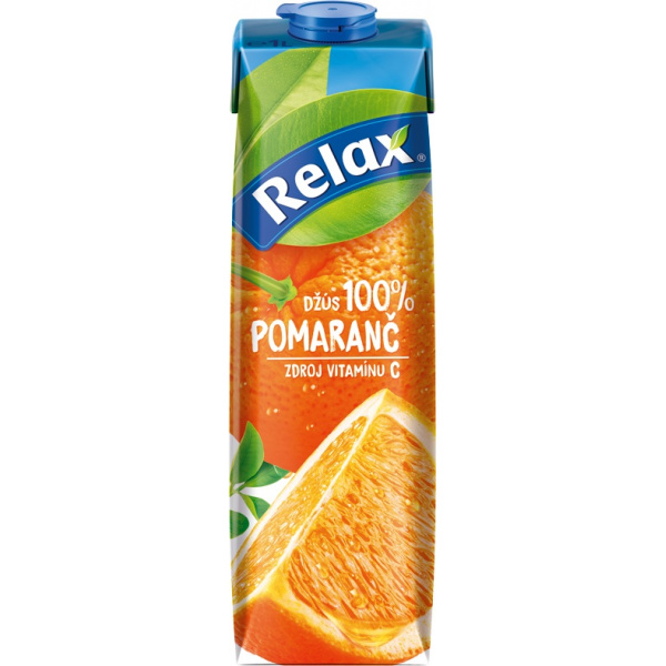 DŽÚS POMARANČ 100% 1l RELAX