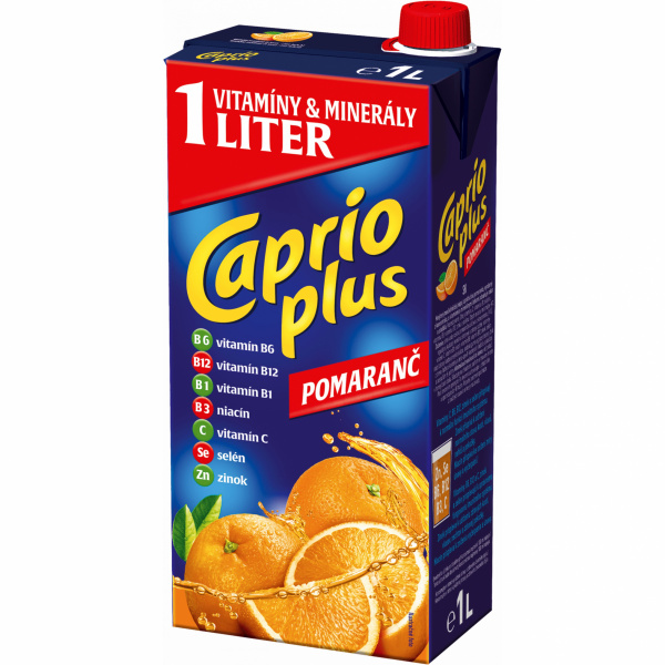 DŽÚS POMARANČ 1l CAPRIO PLUS DŽÚS POMARANČ 1l CAPRIO PLUS