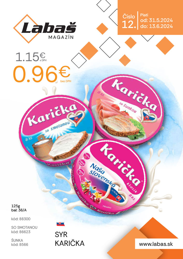 Magazín Labaš | LABAŠ, s.r.o. | Potraviny Labaš, s.r.o.