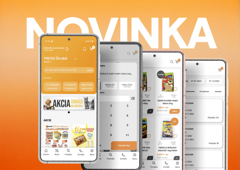 NOVÁ APLIKÁCIA pre zákazníkov NOVÁ APLIKÁCIA pre zákazníkov