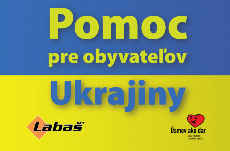 Pomoc pre obyvateľov Ukrajiny - Labaš a úsmev ako dar
