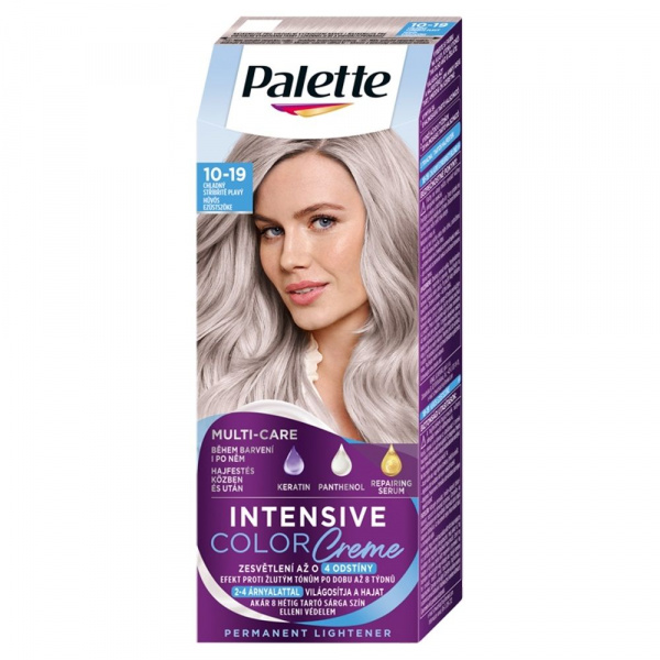 FARBA NA VLASY PALETTE ICC 10-19 CHLADNÝ STRIEBRISTÝ BLOND 50ml FARBA NA VLASY PALETTE ICC 10-19 CHLADNÝ STRIEBRISTÝ BLOND 50ml