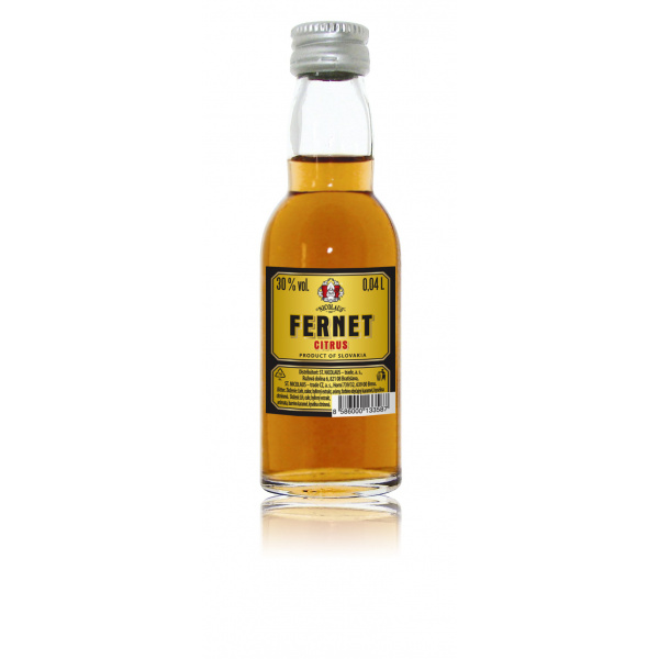 FERNET CITRUS 27% 0.04l KLASIK NICOLAUS