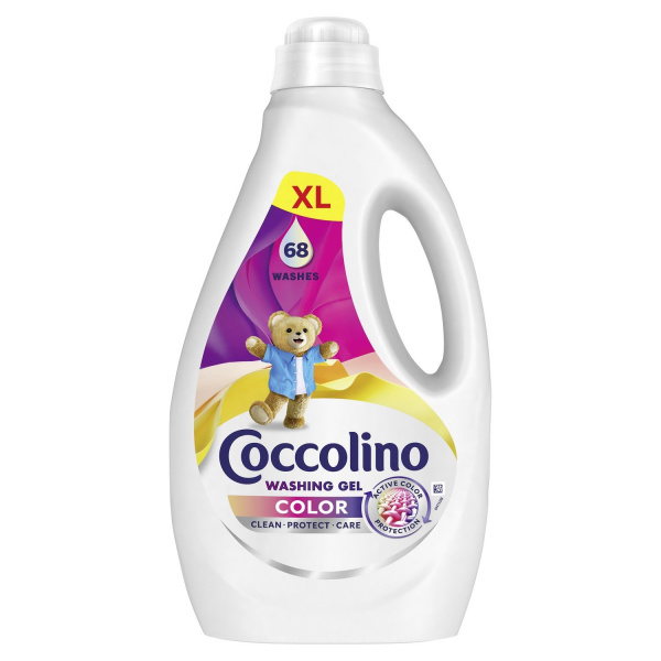 GÉL PRACÍ COCCOLINO FAREBNÉ PRÁDLO 2,77l 68PD