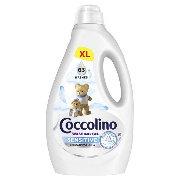GÉL PRACÍ COCCOLINO SENSITIVE 2,57l 63PD