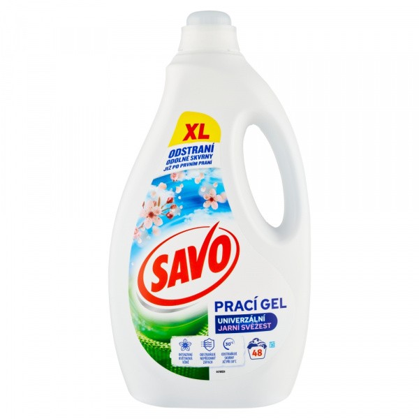 GÉL PRACÍ SAVO JARNÁ SVIEŽOSŤ 2472ml 48PD