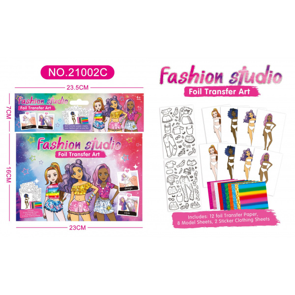 HRAČKA FASHION STUDIO SADA NA MAĽOVANIE HRAČKA FASHION STUDIO SADA NA MAĽOVANIE